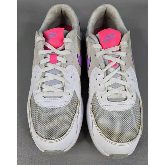Nike Youth Sneakers Air Max Excee Pure Platinum CD6894-011 Fuchsia Glow Size 5Y - Picture 6 of 12